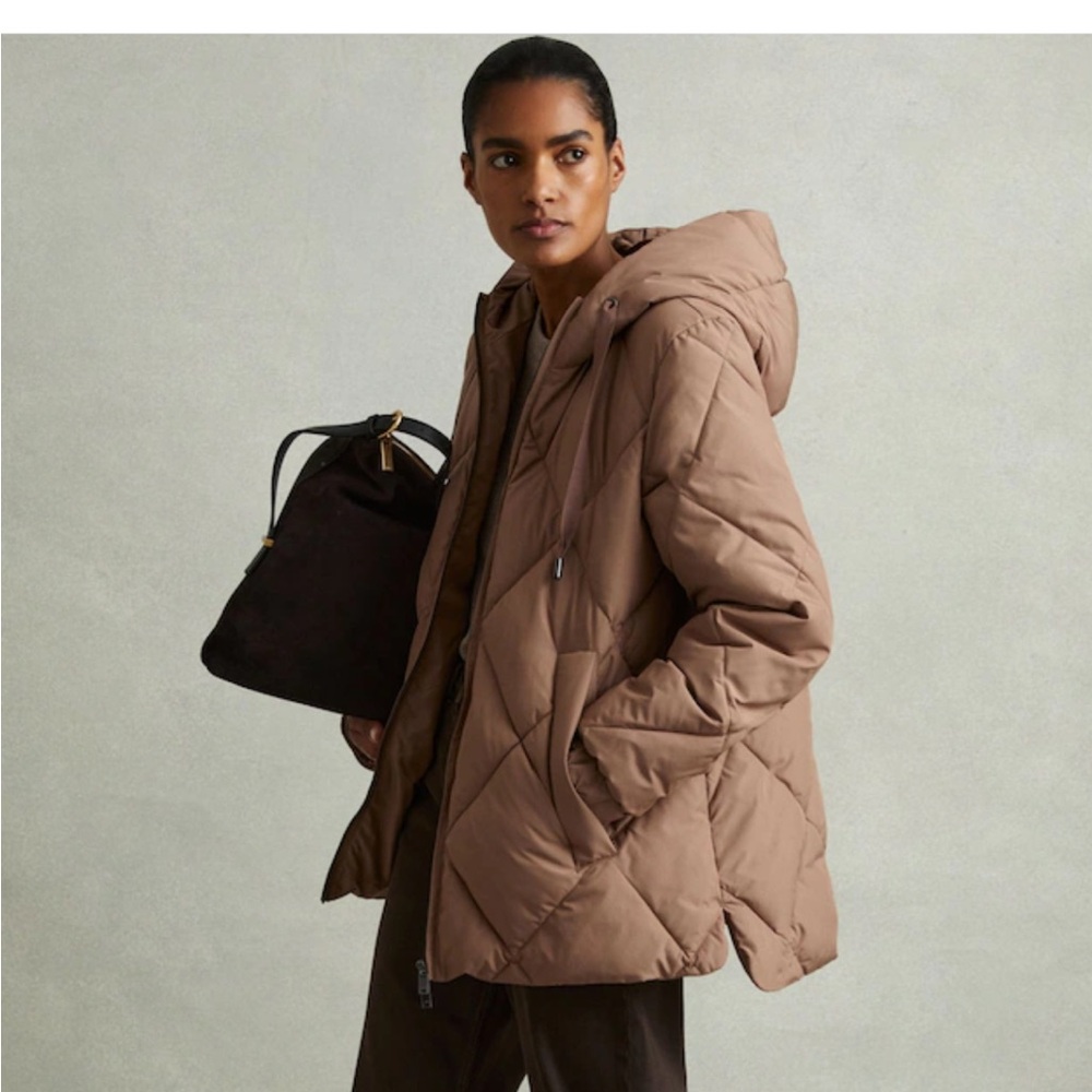 Reiss Thea Quilted Puffer Coat- XS Excellent!
